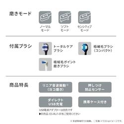 Panasonic 音波電動歯ブラシ ドルツ EW-DA48-A | ノジマオンライン