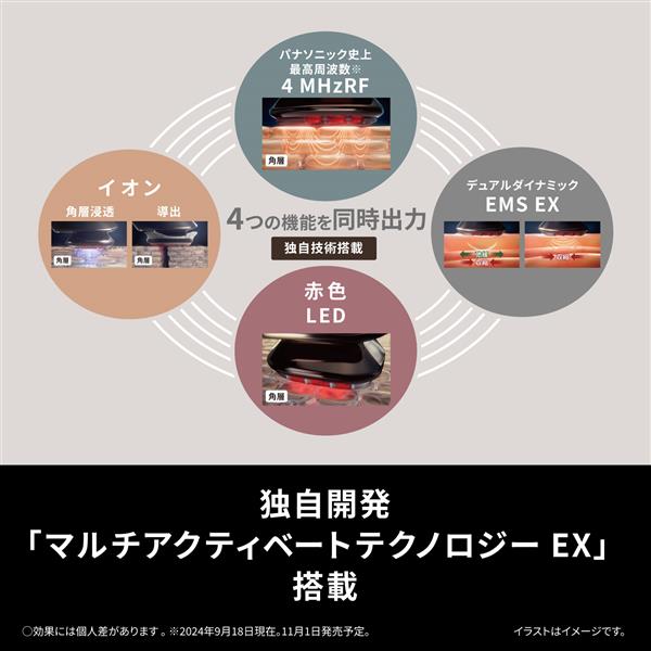 Panasonic EH-SR86-T バイタリフト RF EX ブラウン | ノジマ Panasonic EH-SR86-T バイタリフト RF EX ブラウン | ノジマ