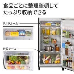 Panasonic 冷蔵庫 [スリム][Agバイオ抗菌脱臭]【2ドア/右開き