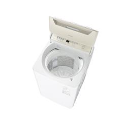 【送料込】Panasonic NA-F1OAH5J【10kg】 Panasonic 全自動洗濯機 [日本製][洗濯10kg/シャンパン] ☆大型