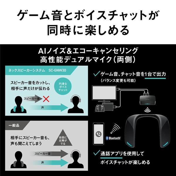 Panasonic ネックスピーカー Bluetooth対応 SC-GNW30 | ノジマオンライン