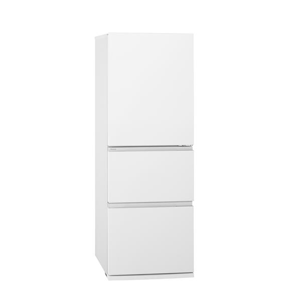 Panasonic NR-C33ES2-W 冷蔵庫[奥行うす型]【3ドア/右開き/326L