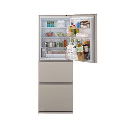 Panasonic 冷蔵庫[奥行うす型]【3ドア/右開き/326L/マットベージュ