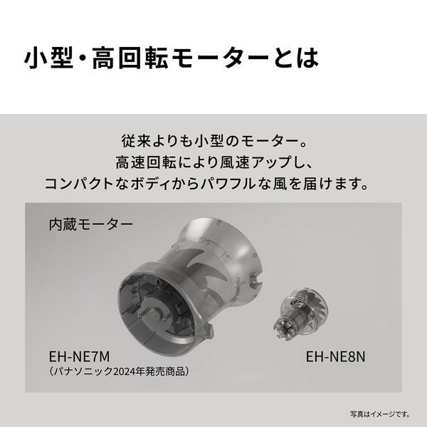 Panasonic ヘアードライヤーイオニティ モダンホワイト EH-NE8N-W