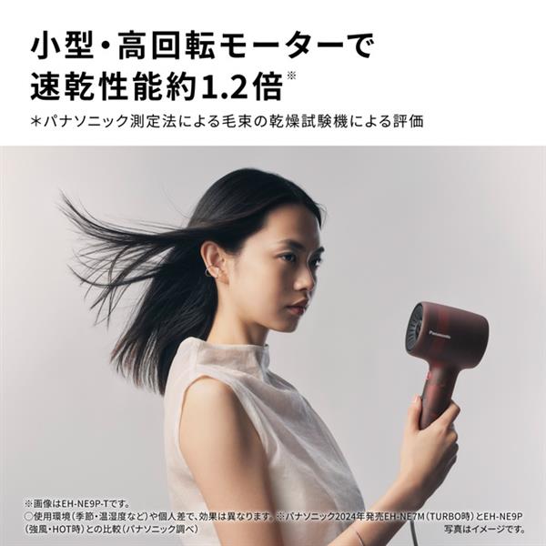 Panasonic ヘアードライヤー イオニティ 速乾 グラスブラウン EH-NE9P