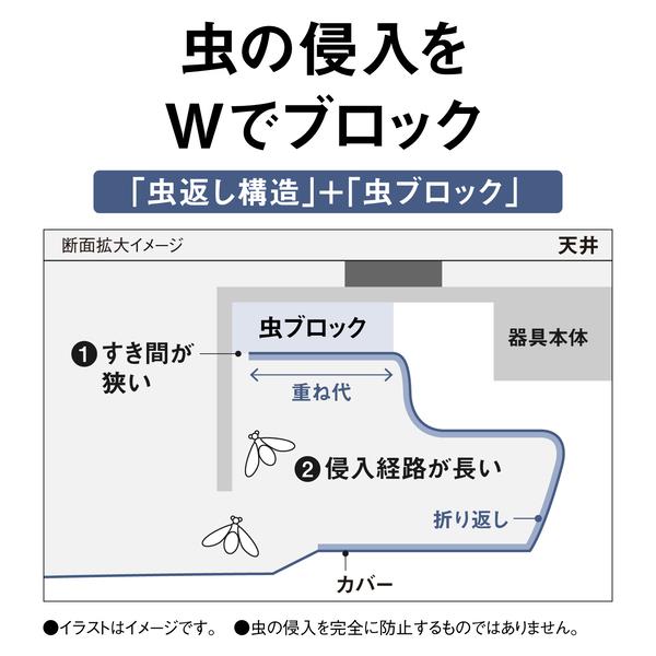 パナソニック LEDシーリングライト スタンダードシリーズ プレーン