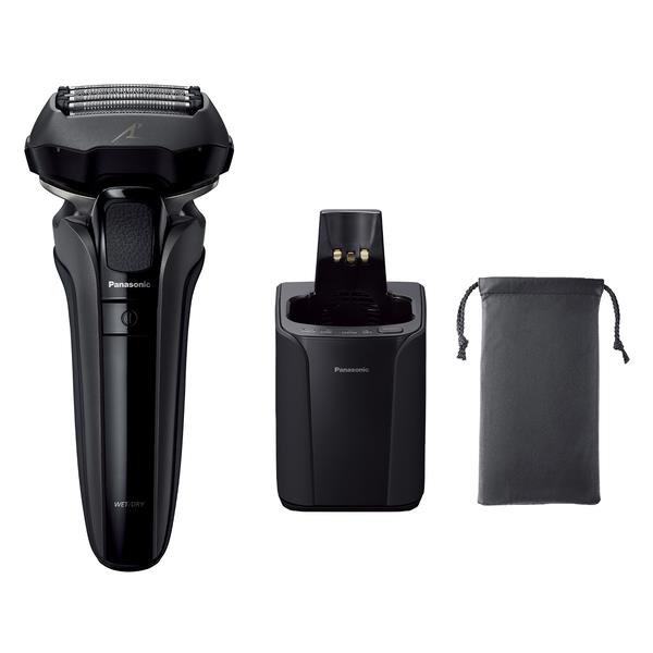 Panasonic メンズシェーバー ラムダッシュ5枚刃 洗浄機付き ブラック