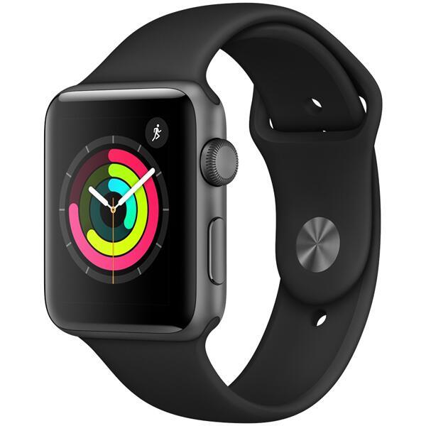 Apple Watch SE40mmブラックスポーツバンドGPS - 腕時計(デジタル)