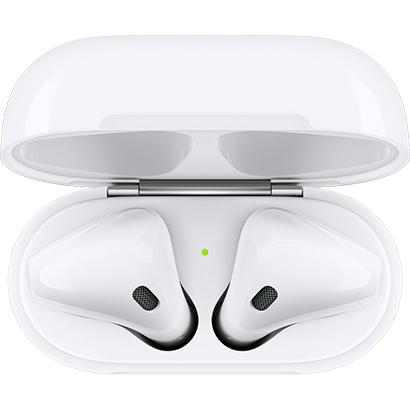 Apple MV7N2J-A イヤホン AirPods (エアーポッズ/第2世代) with ...