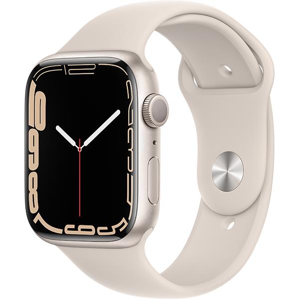 Apple MKN63J-A Apple Watch Series 7（GPSモデル）- 45mmスターライト