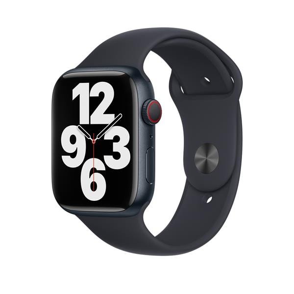 【今だけ限定お値下げ】Apple アップル 純正 アップルウォッチ 45mm スポーツバンド・ミッドナイト 　apple watch Midnight Sport Band 45mm  未使用 Apple Watch Series 8（GPSモデル）- 45mmミッドナイトアルミニウム