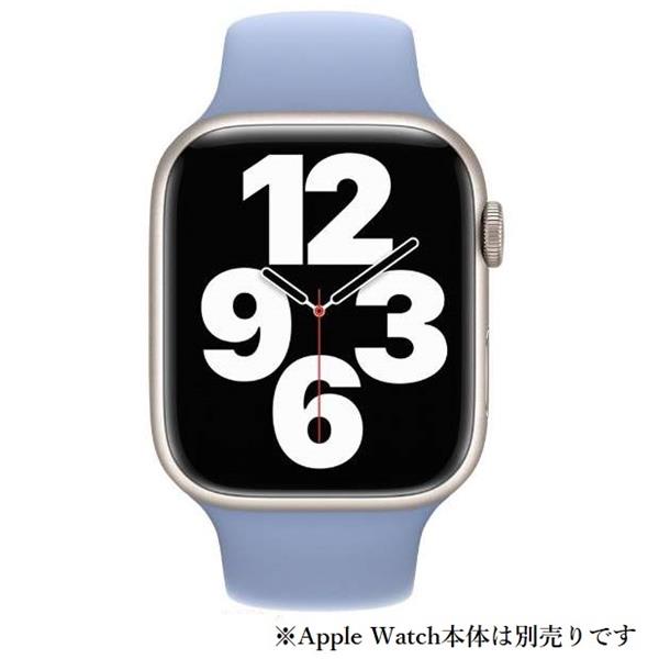 Apple MN2D3FE-A Apple Watch 純正アクセサリー【42/44/45mmケース用ブルーフォグスポーツバンド- レギュラー】  ノジマオンライン