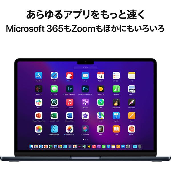 Apple MLY33J-A MacBook Air【13.6インチ/8コアCPUと8コアGPUを搭載 