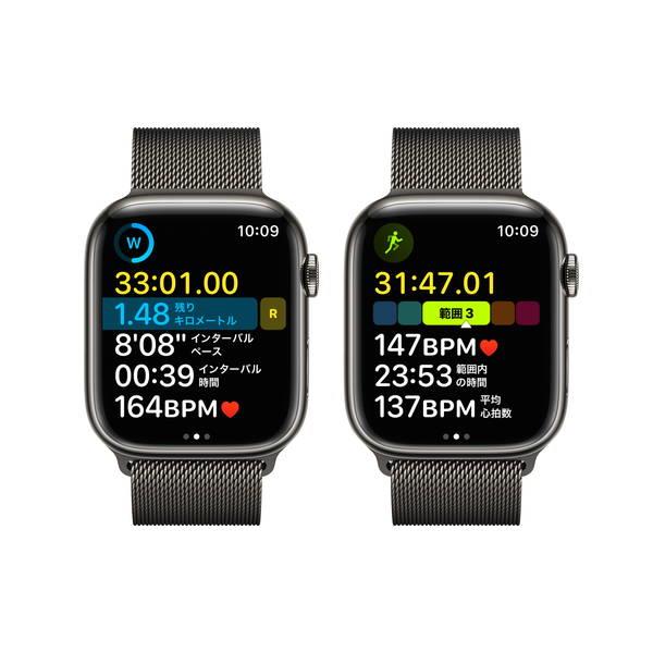 Apple MNKX3J-A Apple Watch Series 8（GPS + Cellularモデル）- 45mm