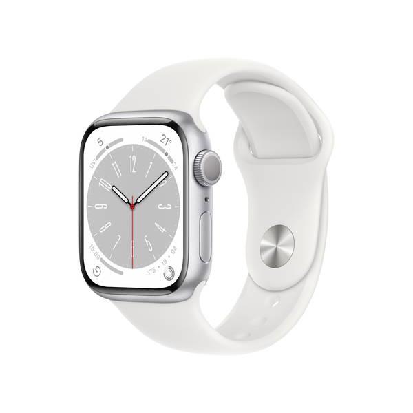 Apple MP6K3J-A Apple Watch Series 8（GPSモデル）- 41mmシルバー