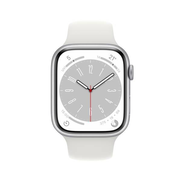 Apple MP6N3J-A Apple Watch Series 8（GPSモデル）- 45mmシルバー