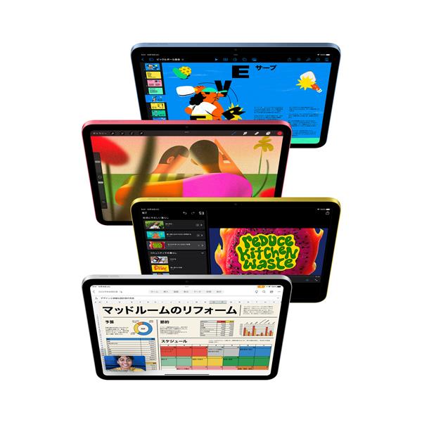 Apple MQ6J3J-A iPad【10.9インチ/第10世代/Wi-Fi + Cellular/64GB