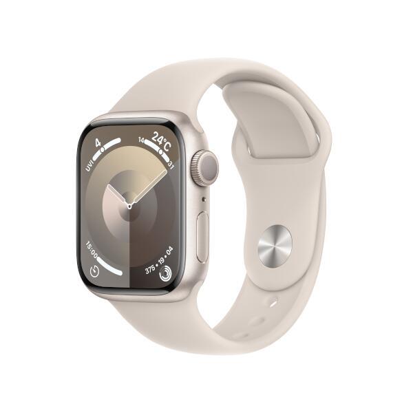 Apple MR8T3J-A Apple Watch Series 9（GPSモデル）- 41mmスターライト 