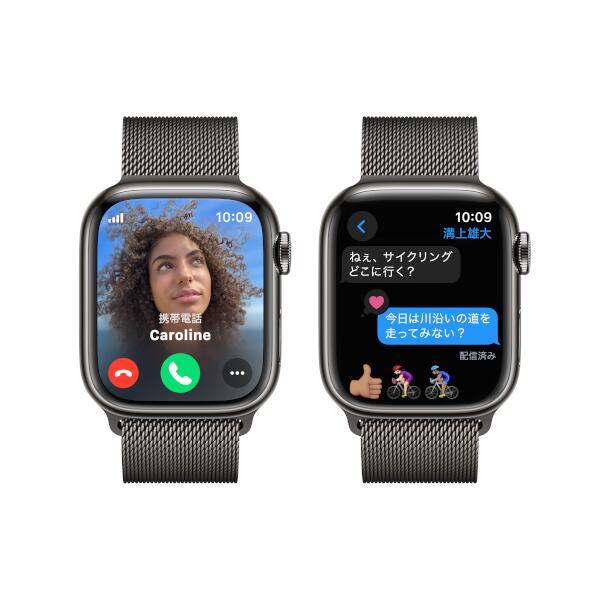 Apple MRJA3J-A Apple Watch Series 9（GPS + Cellularモデル）- 41mm