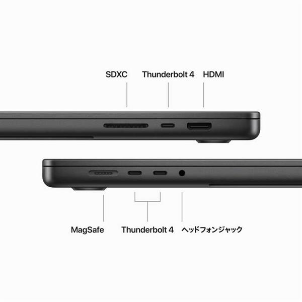 16インチMacBookPro12コアCPU18コアGPU M3スペースブラック 16インチMacBook Pro [整備済製品] 12コアCPUと18コアGPUを搭載した