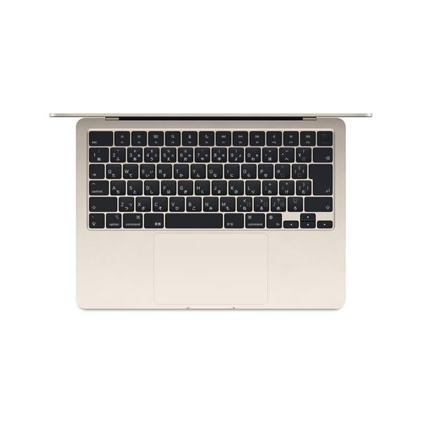 Apple MRXT3J-A MacBook Air【13インチ/8コアCPUと8コアGPUを搭載したApple M3チップ/8GB/SSD256GB/スターライト/2024年3月モデル】  | ノジマオンライン