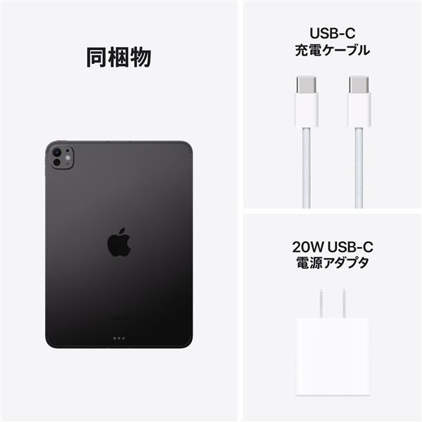 iPad Pro 11インチ Wi-Fi 2TB スペースブラック Apple iPad Pro【11インチ/第7世代/Wi-Fi/2TB/スペースブラック/標準