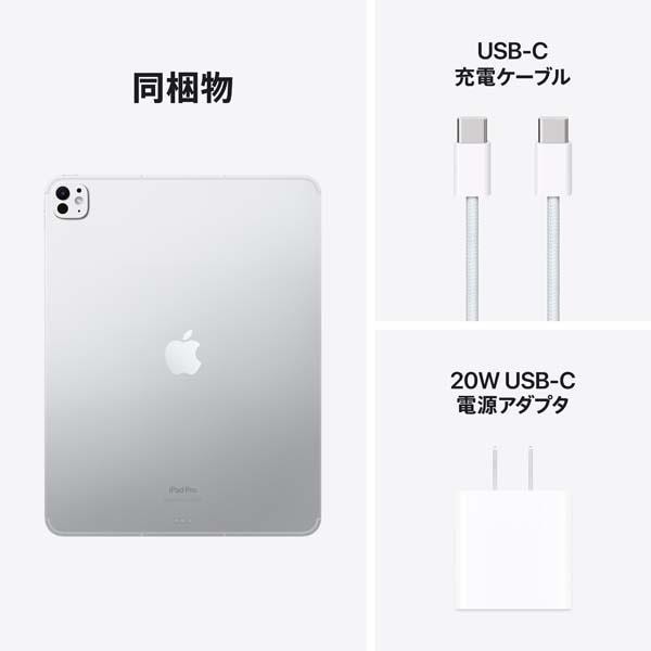 Apple iPad Pro【13インチ/第7世代/Wi-Fi/2TB/シルバー/標準ガラス搭載