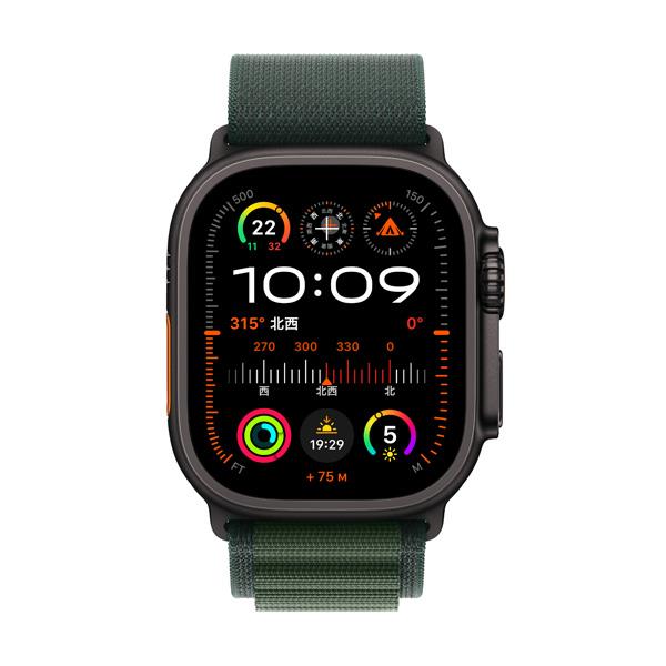Apple Watch - アップル Apple Watch Ultra 49mm チタニウム グリーンアル APPLE Apple Watch Ultra 2（GPS + Cellularモデル）- 49mm