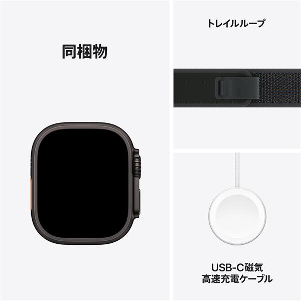 【美品・箱なし】純正49mmオーシャンバンド・ブラック（ナチュラルチタニウム）④ 49mmケース用ブラックオーシャンバンド - ナチュラルチタニウム