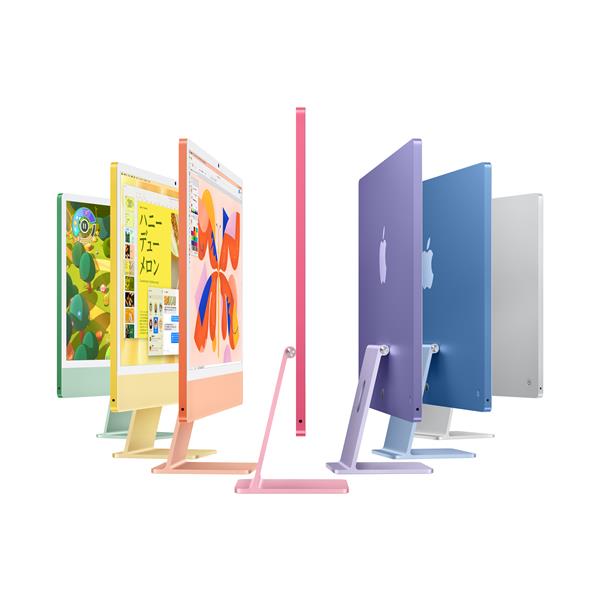 iMac 2021 申し立て 24インチ シルバー 512GBモデル 保証あり