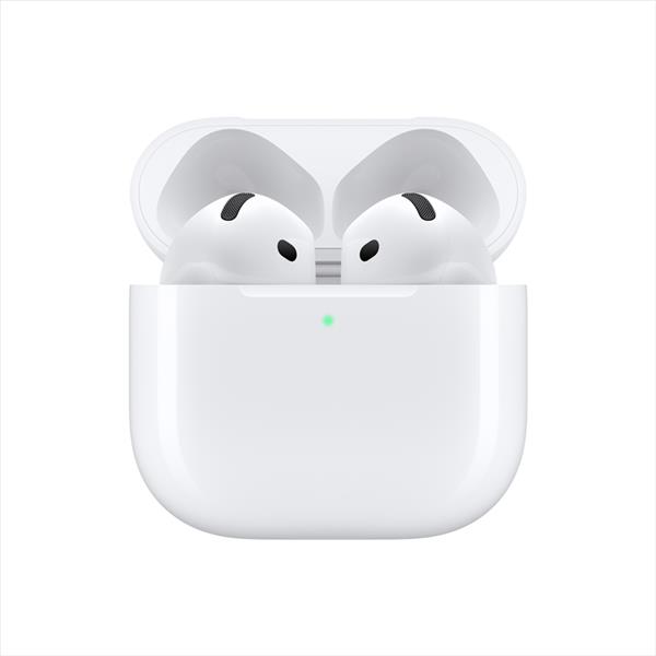 Apple MXP63J-A AirPods4 第4世代 イヤホン インイヤー 完全ワイヤレス 空間オーディオ | ノジマオンライン