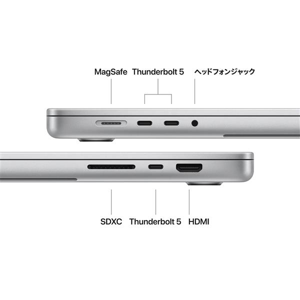 Apple 16インチMacBook Pro 16コアCPUと40コアGPUを搭載したApple M4