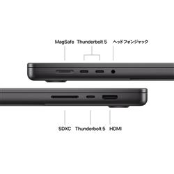 Apple 16インチMacBook Pro 14コアCPUと32コアGPUを搭載したApple M4