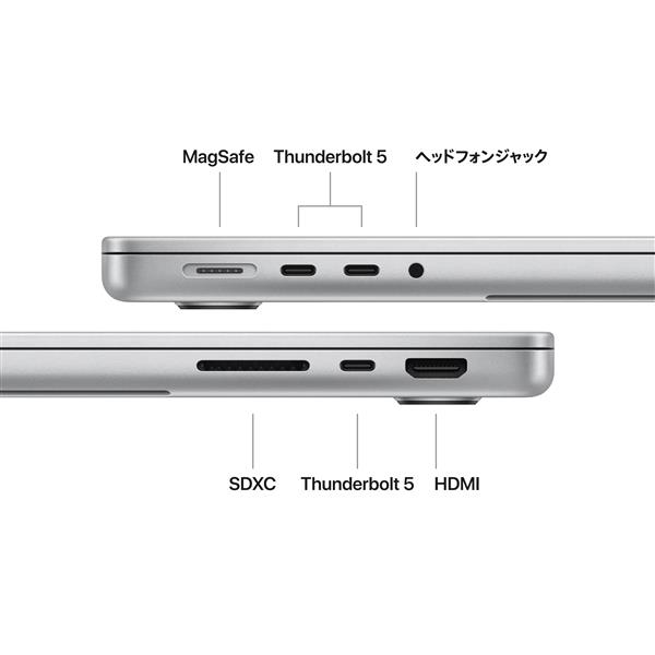 Apple 14インチMacBook Pro 14コアCPUと32コアGPUを搭載したApple M4
