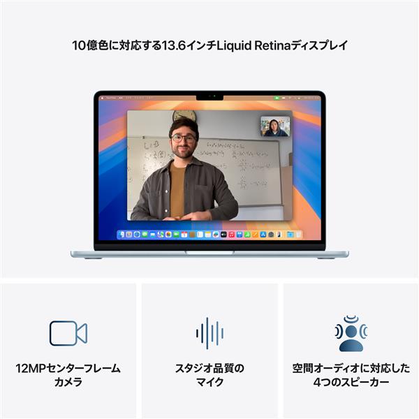 Apple MC6V4J-A 13インチMacBook Air: 10コアCPUと10コアGPUを