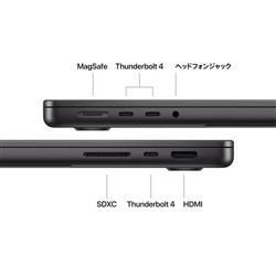 Apple 14インチMacBook Pro 10コアCPUと10コアGPUを搭載したApple M4