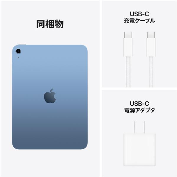iPad 第11世代 WiFiモデル256GB ブルー Apple（アップル） 11インチiPad WiーFiモデル 256GB ブルー 1台