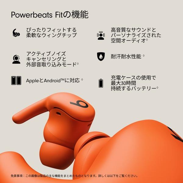 Beats Powerbeats Fit ワイヤレスノイズキャンセリングイヤフォン