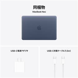 【新品未開封】MacBook Neo 13インチ 8GB 512GB ノジマ購入 Apple 13インチMacBook Neo: 6コアCPUと5コアGPUを搭載したApple A18