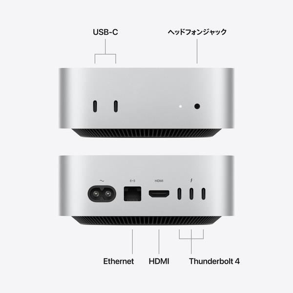 Apple Mac mini: 12コアCPUと12コアGPUを搭載したApple M6チップ 16GB