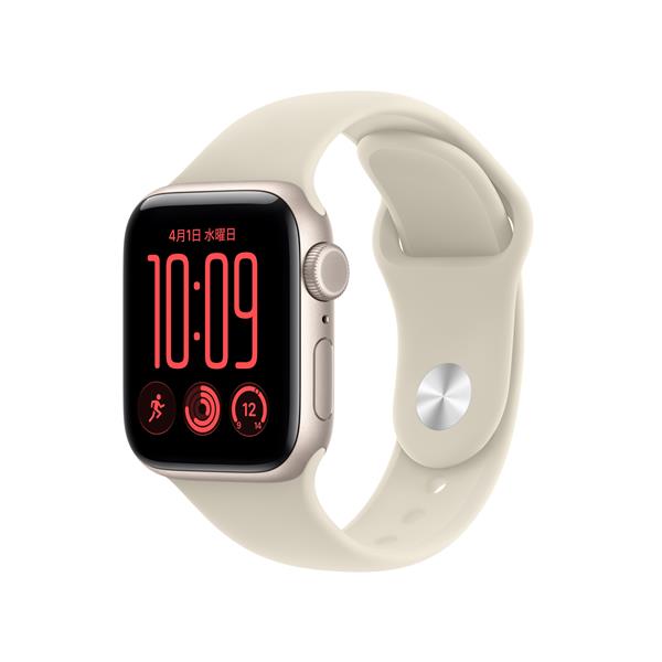 最終案内:Apple製Motolora 68040内部モデルオブジェ Apple Apple Watch SE3 セルラー 40mmスターライト/サンド M/L MJLE4J