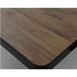 YAMAZEN NCF-80601-BKBR 折れ脚カジュアルこたつ 【80×60cm/300W