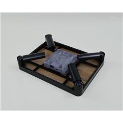 YAMAZEN NCF-80601-BKBR 折れ脚カジュアルこたつ 【80×60cm/300W
