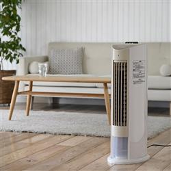 【2024年製】YAMAZEN 冷風扇 FKCR-D408 YAMAZEN 冷風扇【リモコン/羽根なし/3段階風量調節/左右自動