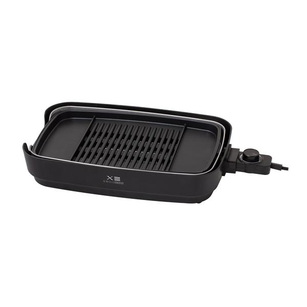 YAMAZEN 減煙焼き肉グリル XGRILL TRIPLE 3枚タイプ 波形・穴
