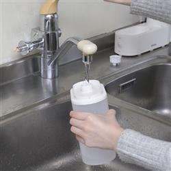 YAMAZEN KS1-J15-W パーソナルスチーム式加湿器 加湿150ml ～3畳