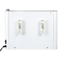 YAMAZEN 壁掛けもできるミニパネルヒーター[300W/2WAY設置/転倒OFF