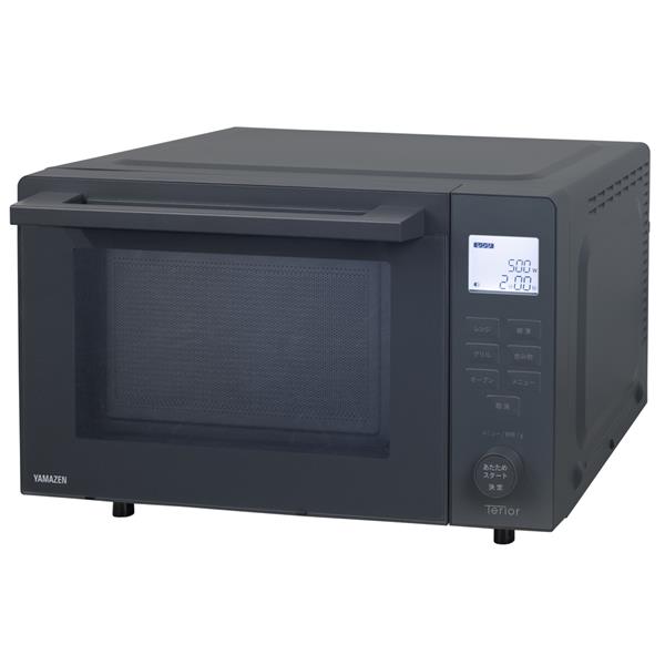 YAMAZEN 20L温度センサー搭載 フラットオーブンレンジ ERGB-F020TV