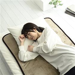 YAMAZEN 室温センサー搭載フランネル電気敷毛布[140×80cm