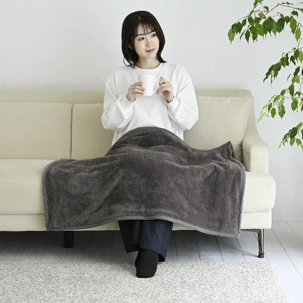 YAMAZEN すっぽり電気ひざ掛け[100×70cm/足入れすっぽりポケット付